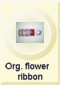 TM-4006 Organza flower ribbon